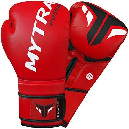 Mytra Fusion Boxing Gloves 10oz 12oz 14oz 16oz Boxing Gloves for Training Punching Sparring Punching Bag Boxing Bag Gloves Punch Bag Mitts