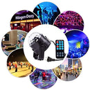 Mini Disco Ball Lights,YaFex Sound Activated Disco Light,Magic Mini Led Stage Lights,3W 7 Colors LED Strobe Light and Glitter Ball for Home Party KTV Xmas Bar Club Christmas Pub with Remote