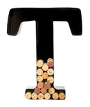 Wine Cork Holder - Metal Monogram Letter (M) by Will's