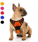 Supet Dog Harness No Pull, Adjustable Outdoor Pet Vest 3M Reflective Oxford Material Harness for Dogs Easy Control for Small Medium Large Dogs