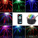 Letsfunny Disco Lights Sound Activated Strobe Light 7 Colors Party Lights Disco Ball for Parties, Karaoke, Celebration, Decoration