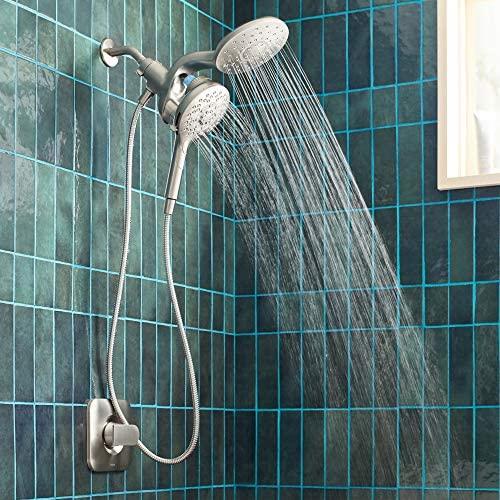 VOLUEX IN208C2 Aromatherapy Combination Handshower and Rainshower with INLY Shower Capsules, Chrome