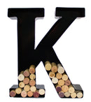 Wine Cork Holder - Metal Monogram Letter (M) by Will's