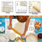 Silicone Baking Mat with Measurements, Non-Stick Pastry Mat for Rolling Dough Non Slip Heat Resistance Liner (23.1'' x 15.2'' - 2 Pack)