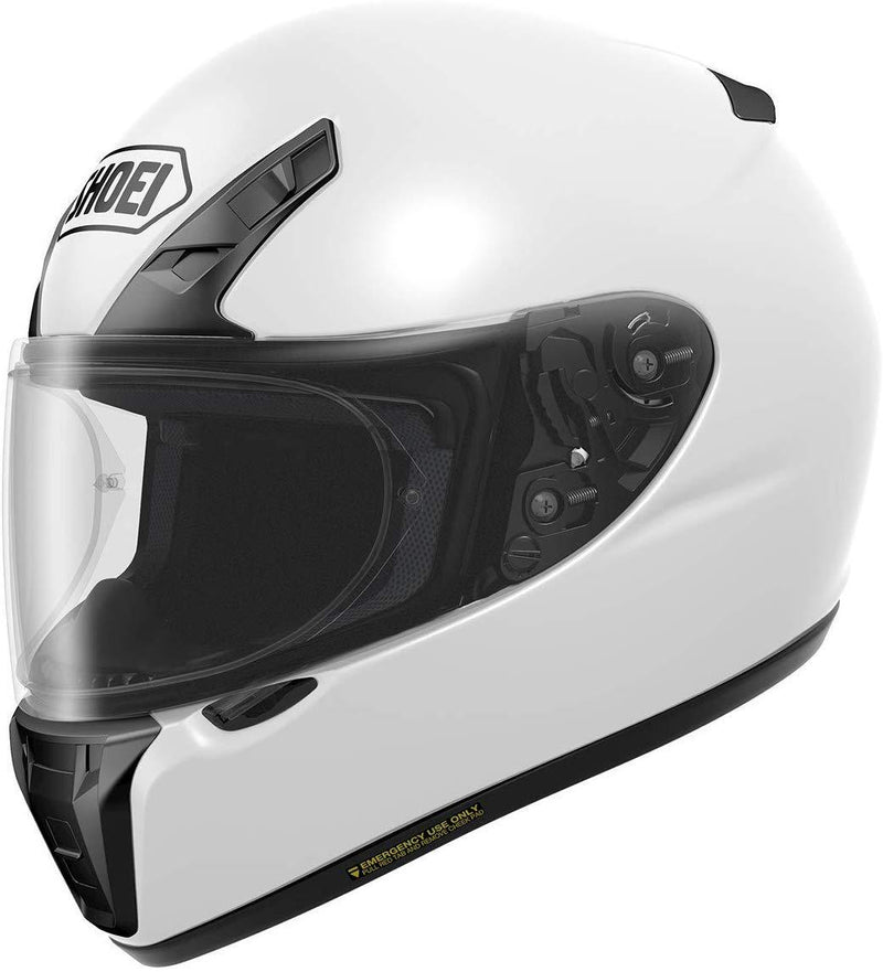 Shoei RF-SR Street Racing Motorcycle Helmet - White/Large