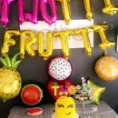 Twotti Frutti Birthday Decorations Balloons Twotti Fruity Second Fruit Pineapple Watermelon Summer Birthday Party Supplies Decorations by HEETON