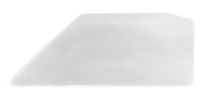 Comfort And Support Memory Foam Elevating Leg Rest Pillow - Sciatica, Pregnancy, and Knee Pain Relief - Layered Memory Foam With Washable Pillow Case