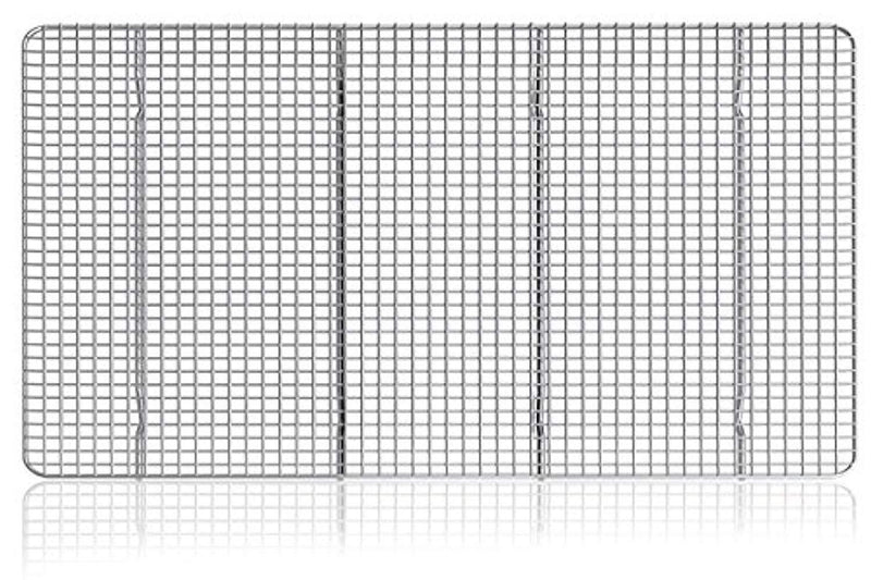 Baking Rack, Cooling Rack, 14" X 20" Stainless Steel 304 Grade Roasting Rack - Heavy Duty Oven Safe, Commercial Quality Cooling Racks For Baking (14" X 20")