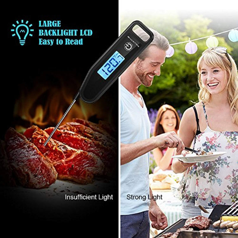 SMARTRO ST43 Digital Instant Read Meat Thermometer Best for Candy Kitchen Food Cooking BBQ Grill Smoker