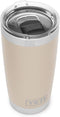 YETI Rambler 20 oz Stainless Steel Vacuum Insulated Tumbler w/MagSlider Lid