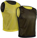 Athllete Reversible Mesh Pack of 6 Basketball Jerseys Lacrosse Top Tank Adult Teen Youth Kids Team Sports Scrimmage Vest