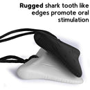 Shark Tooth Sensory Chew Necklace for Kids, Boys and Girls - Designed for Teething, Autism, Biting, Chewing - (2 Pack) – Sensory Teether Pendant