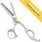 Equinox International Professional Razor Edge Series - Barber Hair Thinning/Texturizing Scissors/Shears - 6.5 Inches