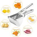 Potato Ricer, CUGLB Food-grade Ricer Potato Masher, Stainless Steel Potato Press Manual Masher for Creamy Mashed Potatoes and Juice