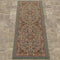 Sweet Home Stores Medallion Design Non-Slip Rubber Backing Runner Rug, 2'2" X 6'0", Seafoam