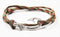 Chasing Fin Adjustable Bracelet 550 Military Paracord with Fish Hook Pendant