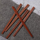 Wooden Chopsticks, Donxote 9.84 Inch Reusable Chinese Chopsticks Set of 10 Pairs