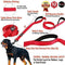 Primal Pet Gear Dog Leash 8ft Long - Traffic Padded Two Handle - Heavy Duty - Double Handles Lead for Control Safety Training - Leashes for Large Dogs or Medium Dogs - Dual Handles Leads