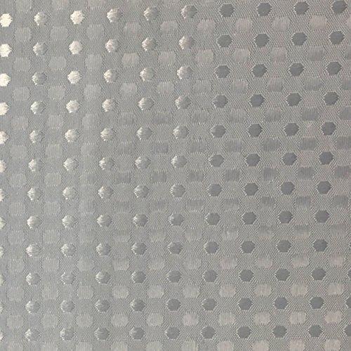 Creative Home Ideas Ombre Textured Shower Curtain with Beaded Rings, Dark Grey