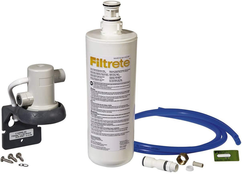 Filtrete Maximum Under Sink Water Filtration System, Easy to Install, Reduces 99% Lead + Much More (3US-MAX-S01)