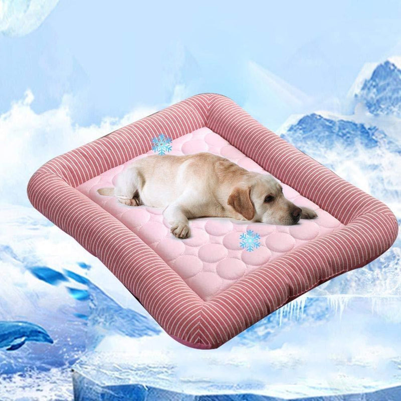 Volwco Pet Cooling Gel Pad, Pet Cooling Pad, Pet Self Cooling Mat,Cooling Gel Pet Bed for Dogs Puppy Pet Cats Sleeping & Reduce Joint Pain, Ideal for Indoor Home & Travel