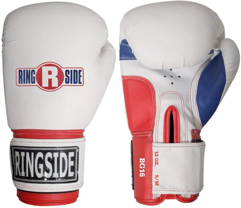 Ringside Pro Style Boxing Training Gloves Kickboxing Muay Thai Gel Sparring Punching Bag Mitts