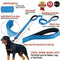 Primal Pet Gear Dog Leash 8ft Long - Traffic Padded Two Handle - Heavy Duty - Double Handles Lead for Control Safety Training - Leashes for Large Dogs or Medium Dogs - Dual Handles Leads