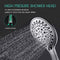 VOLUEX 6 Sprays Hand Held Shower Head with Hose, 5" Rainfall High Pressure Massage Shower Heads with Handheld Spray, Water Saving, Adjustable Bracket, 68"