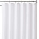 TreeLen Hotel Collection Shower Curtain Liner, Eco-Friendly PEVA Plastic 10Gauge 72" x 72" Shower Curtain Liner with Magnets, Weighted,Waterproof, White