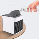 USB Mini Air Conditioner Cooler, Humidifiers, Purifier 3 in 1 Evaporative Cooler Portable Mini Size Table Fan