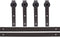 TMS 5 FT Country Antique Dark Coffee Steel Sliding Barn Wood Door Hardware Track Set