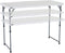 Lifetime Height Adjustable Craft Camping and Utility Folding Table, 4 ft, 4'/48 x 24, White Granite