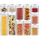 Food Storage Container Large Size, OnederHome Air-Tight Cereal & Dry Food Storage - 11 Piece Set with Free 20 Pcs Chalkboard Labels - BPA Free - Keep Food Dry & Fresh with Easy Lock (11 Pack)