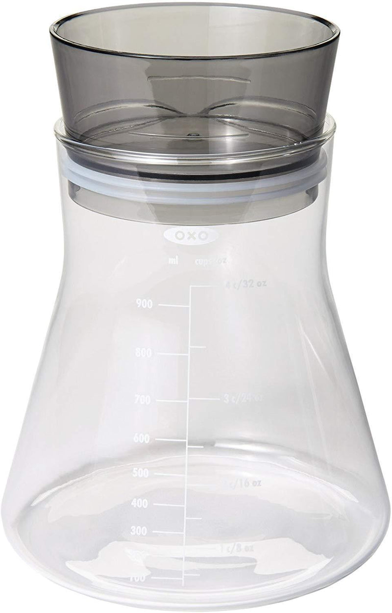 OXO BREW Cold Brew Coffee Maker (32 ounces) with 10 Paper Filters