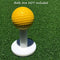 SkyLife Golf Rubber Tee Holder Set for Driving Range Golf Practice Mat (1.5''/2''/2.6''/2.8''/3'')