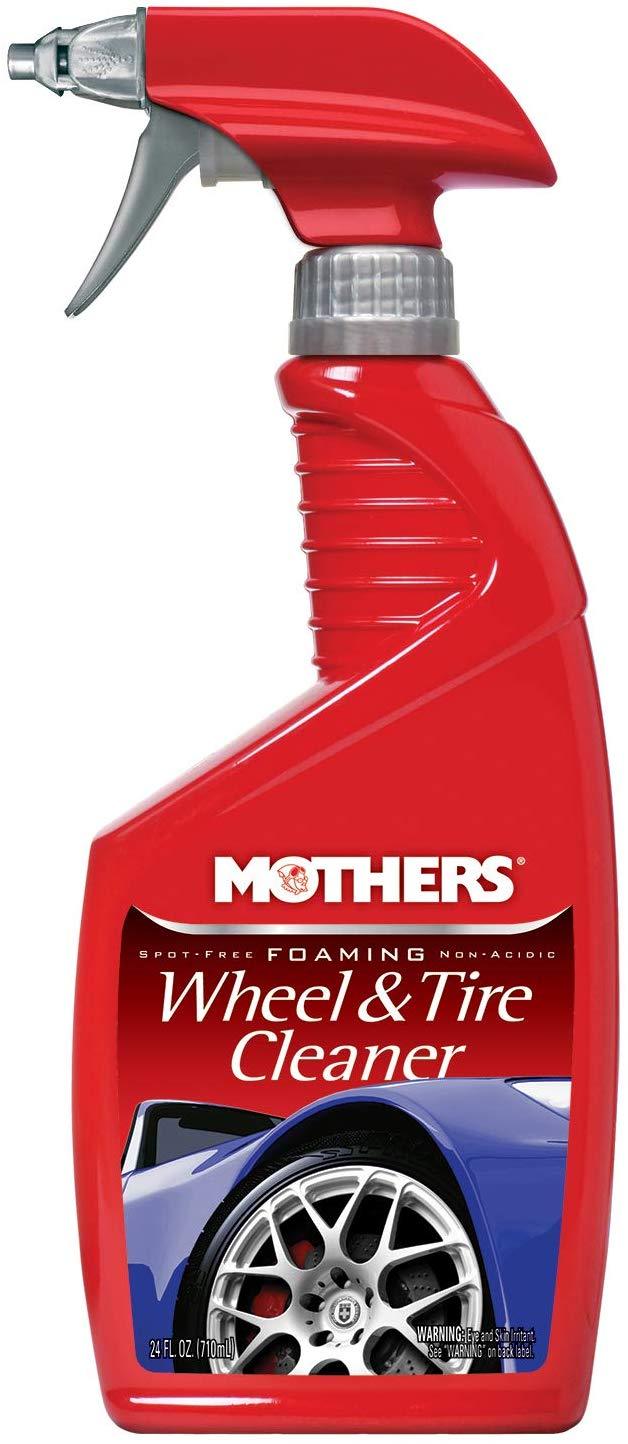 Mothers 05924 Foaming Wheel & Tire Cleaner, 24 oz.