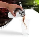 Deluxe 3 Piece Martini Boston Shaker Set & Mixing Glass by Bar Brat ™ / Free 130 Cocktail Recipe (ebook) Included/Perfect for Making Mojitos, Margaritas & High Balls