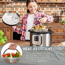 Ecardy 3qt Steamer Basket Compatible with Instant Pot Accessories 3 qt [6qt 8qt available] - Compatible with Instant Pot Steamer Basket 3 qt - Steam Vegetables, Eggs - Fits Most Pressure Cookers