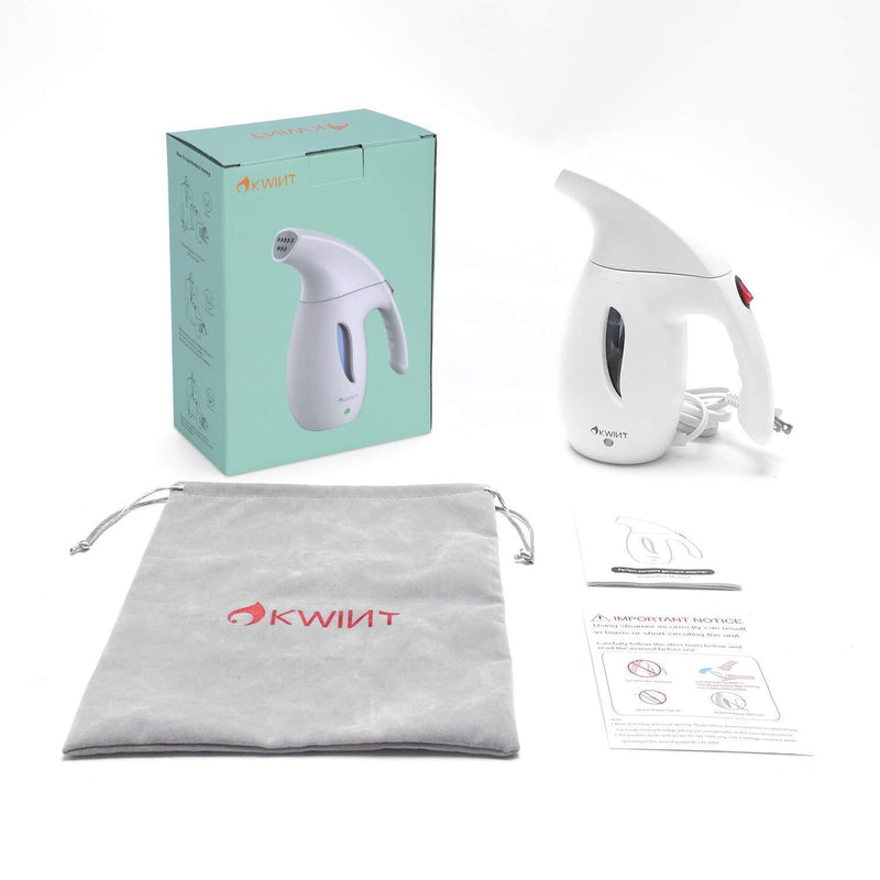 OKWINT Garment Steamer 180ml Portable Handheld Fabric Steamer Fast Heat-up Powerful Travel Garment Clothes Steamer with High Capacity for Home and Travel