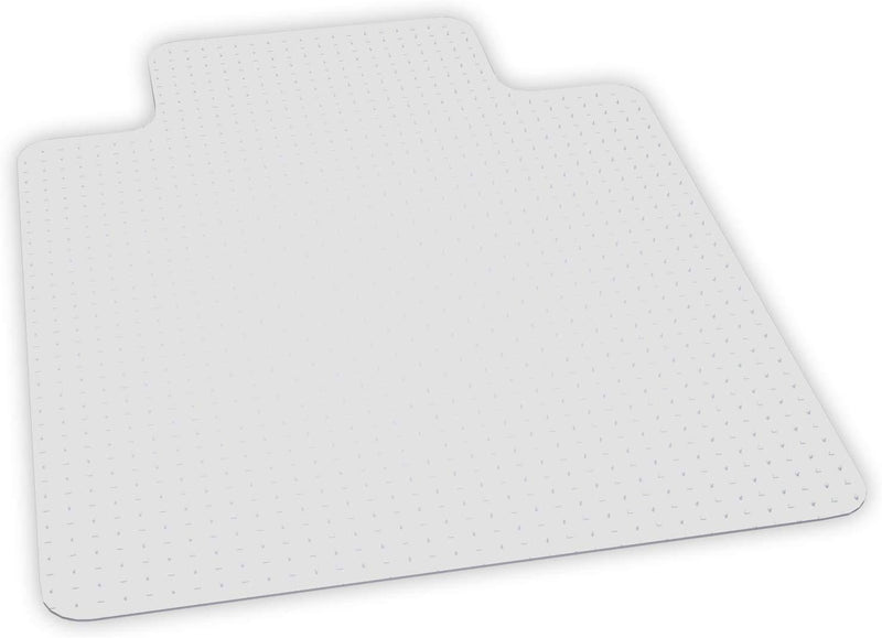 ES Robbins 124381 Chair Mat Extra-High Pile Carpet, 46"x60", Beveled Edge