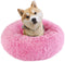 Nest 9 Warm Soft Pet Calming Bed, Plush Round Cute Nest Comfortable Sleeping for Puppy Dog Kitty Cat