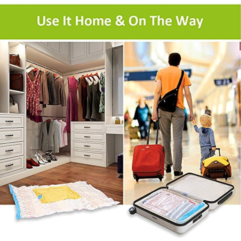 Vacuum Storage Bags, Cozzine Premium Jumbo Spave Saver, Packing Organizer for Home Travel (6 pack, 3040")