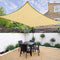 Yescom 16 x 12 Ft Rectangle Sun Shade Sail UV Top Outdoor Canopy Patio Lawn