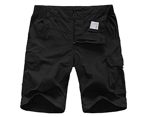 Mens Hiking Pants Adventure Quick Dry Convertible Lightweight Zip Off Fishing Travel Mountain Trousers