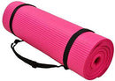 BalanceFrom GoYoga+ All-Purpose 1/2-Inch Extra Thick High Density Anti-Tear Exercise Yoga Mat and Knee Pad with Carrying Strap