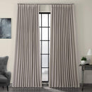 HPD Half Price Drapes BOCH-LN1857-84-DW Faux Linen Extra Wide Blackout Room Darkening Curtain, 100 X 84, Oatmeal