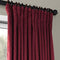 Half Price Drapes VPCH-VET1211-84 Signature Doublewide Blackout Velvet Curtain, Amber Gold, 100 X 84