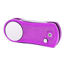 Mile High Life All Metal Foldable Golf Divot Tool with Pop-up Button & Magnetic Ball Marker (Multi-Colors/Shape)