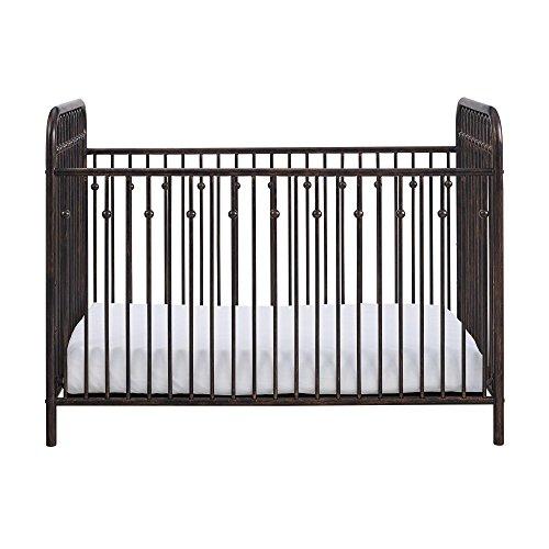 Little Seeds Monarch Hill Ivy Metal Crib, Gold