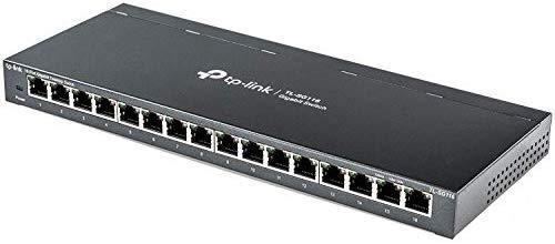 TP-Link 5 Port Gigabit Ethernet Network Switch | Ethernet Splitter | Sturdy Metal w/ Shielded Ports | Plug-and-Play | Traffic Optimization | Unmanaged (TL-SG105)